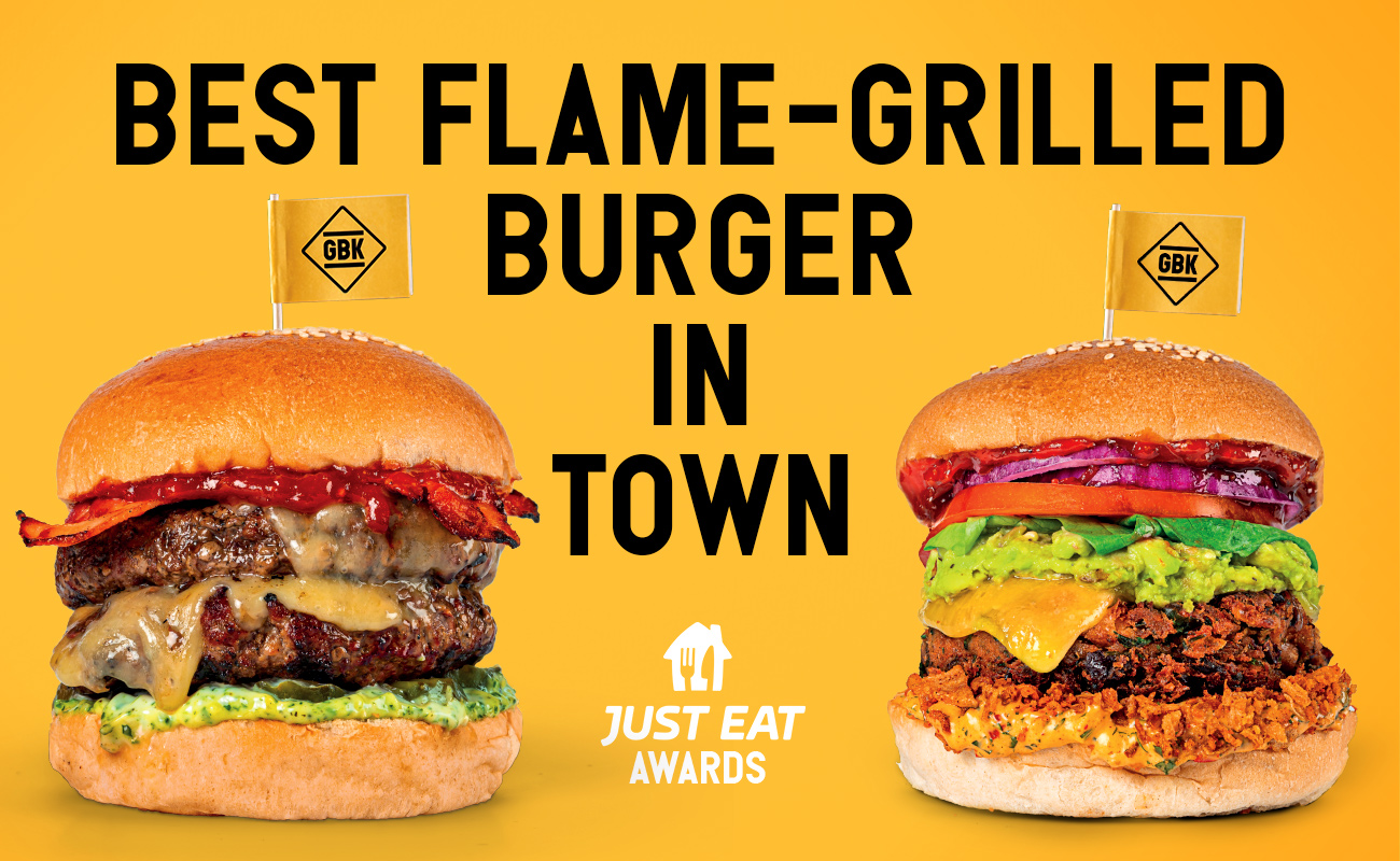 GBK Best Flame-Grilled Burger In Town - Just Eat Awards