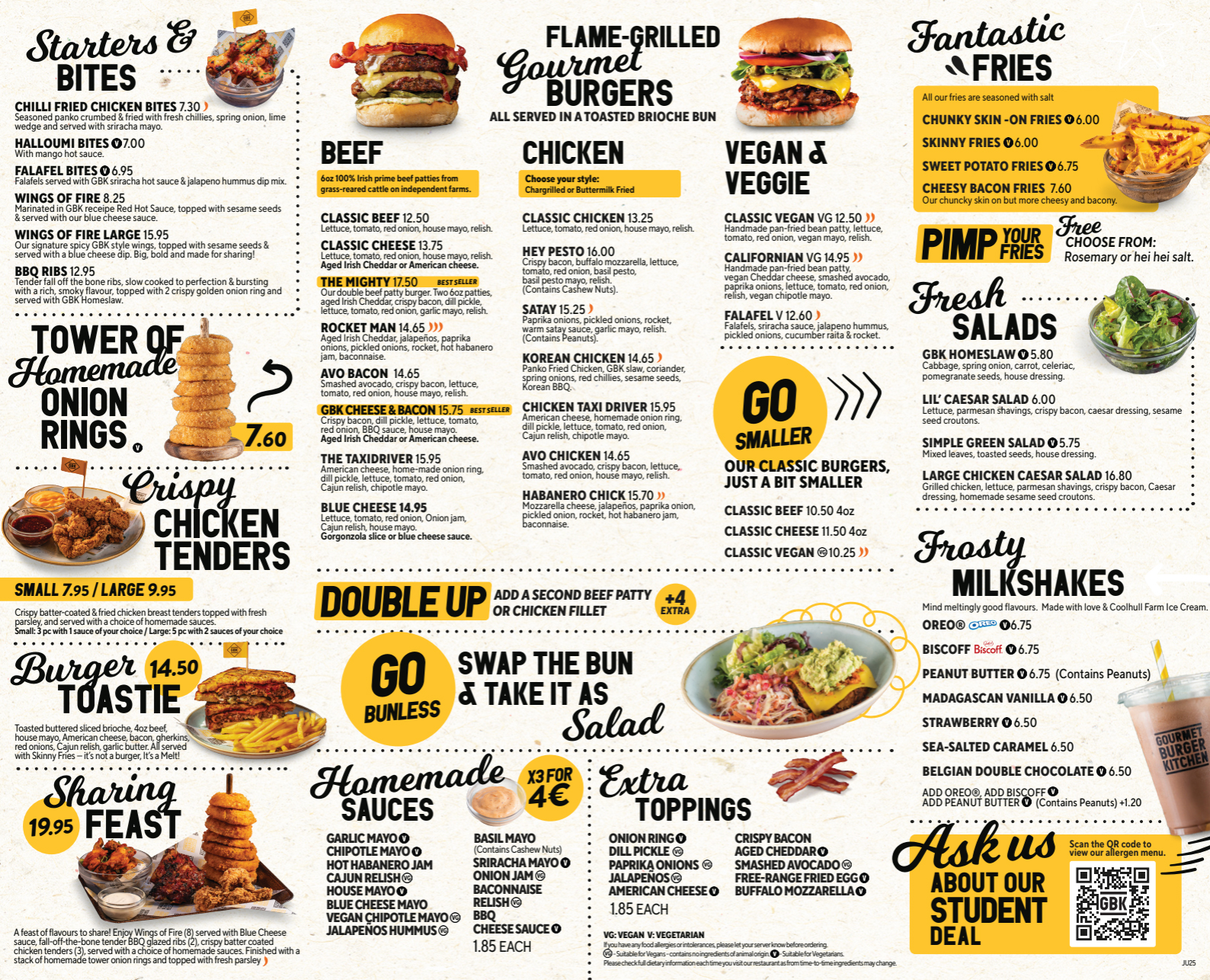 GBK Menu 2025